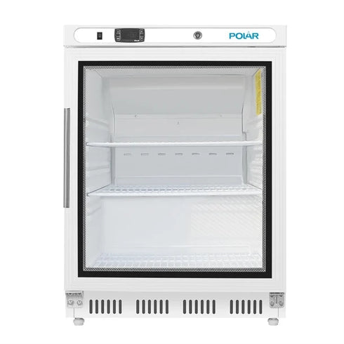 Polar C-Series Under Counter Display Fridge White 150Ltr CD086-A