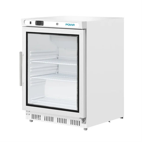 Polar C-Series Under Counter Display Fridge White 150Ltr CD086-A