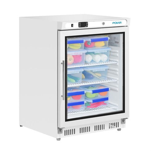 Polar C-Series Under Counter Display Fridge White 150Ltr CD086-A