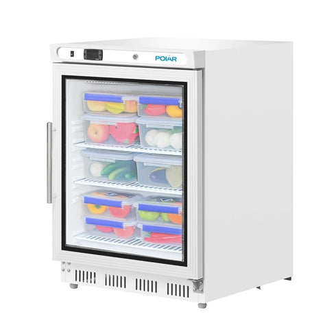 Polar C-Series Under Counter Display Fridge White 150Ltr CD086-A