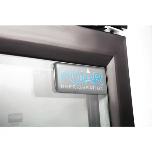 Polar G-Series Counter Back Bar Cooler with Triple Hinged Doors 330Ltr GL004-A