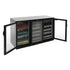 Polar G-Series Counter Back Bar Cooler with Triple Hinged Doors 330Ltr GL004-A