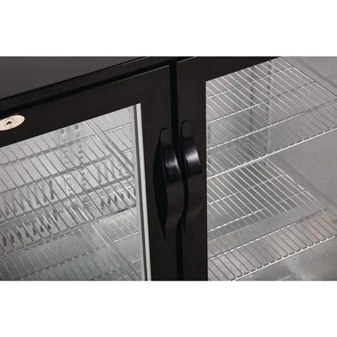 Polar G-Series Counter Back Bar Cooler with Triple Hinged Doors 330Ltr GL004-A