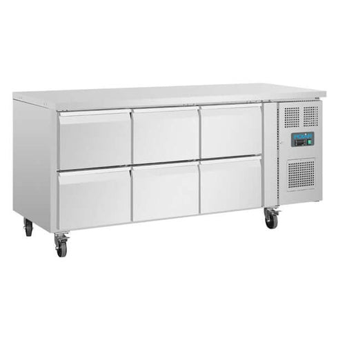 Polar U-Series 6 Drawer Counter Fridge 6xGN DA548-A