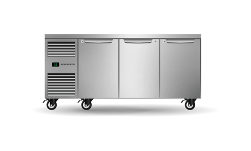 SKOPE Three Solid Door Underbench GN 1/1 Fridge PG11.UBR.3.SD