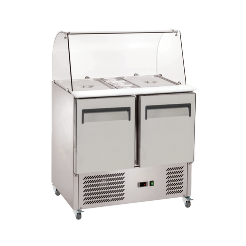 Exquisite Saladette Food Preparation Fridge – Static - SBC250