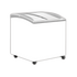 Exquisite Curved Glass Display Chest Freezers with LED Light - SD235K