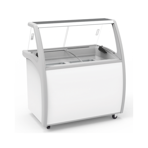 Exquisite Ice Cream Display with Glass Canopy - SD325S2