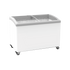 Exquisite Curved Glass Chest Freezer - SD400