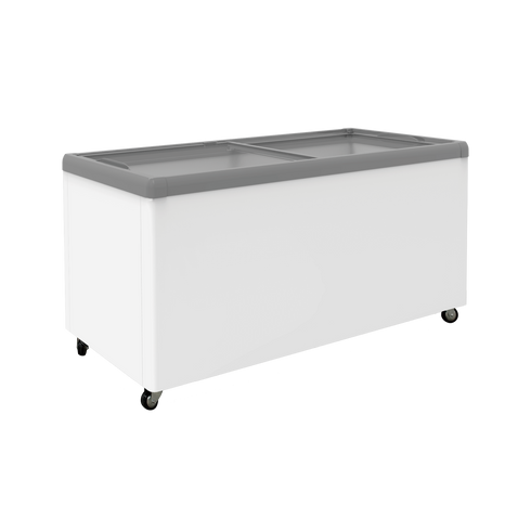 Exquisite Flat Glass Display Chest Freezers - SD650