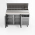 AG Two Door Saladette Fridge – Fits 7 x 1/3 GN Trays - SH2000-700