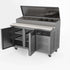 AG Two Door Saladette Fridge – Fits 7 x 1/3 GN Trays - SH2000-700