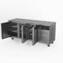 AG Three Door Commercial Worktop / Under Bench Fridge 600mm Depth - SLX3100TN