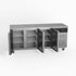 AG Three Door Commercial Worktop / Under Bench Fridge 600mm Depth - SLX3100TN