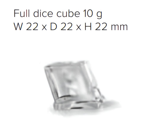 Scotsman Modular Small Dice Cube Ice Maker 290kg Production (Head Only) - NW 608 AS OX