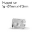 Scotsman 305kg Modular Nugget Ice Maker - MFN S 57 AS OX