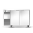 Skope BackBar 2 Solid Swing Door Fridge - BB.2.SSW