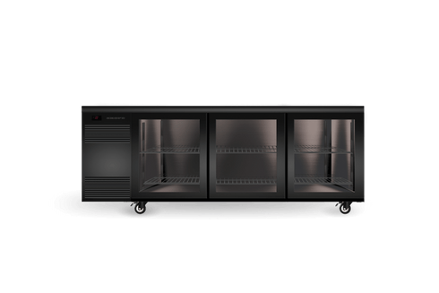Skope BackBar 3 Glass Sliding Door SlimLine Fridge - SL.3.GSL