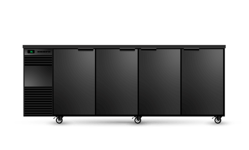 Skope BackBar 4 Solid Swing Door Fridge - BB.4.SSW