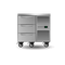 Skope Three Drawer, One Bay, Underbench GN 1/1 Right Hand Fridge - PG11.UBR.1.D3.RH
