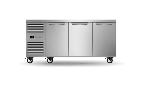 Skope Three Solid Door Underbench GN1/1 Freezer - PG11.UBF.3.SD