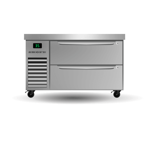 Skope Two Drawer, One Bay, ChefBase GN 1/1 Fridge - PG11.CBR.1.D2