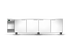 Skope BackBar 4 Solid Swing Door SlimLine Fridge - SL.4.SSW