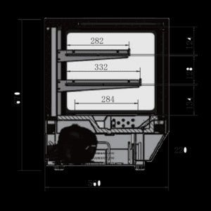 Atosa Countertop Heated Display / Pie Warmer 700mm – WHF150L