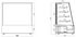 Bonvue Deluxe Chilled Display Cabinet 1500x800x1350 - SLP850C
