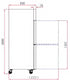 FED-X S/S Four Door Upright Freezer - XURF1410S2V