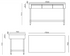 FED Work bench with 3 Drawers and Undershelf SWBD-7-1500