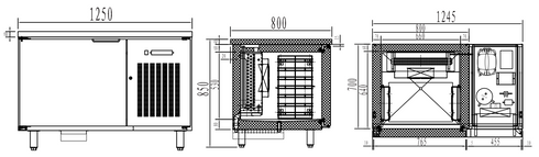Thermaster 7 Tray Blast Chiller - D-G7