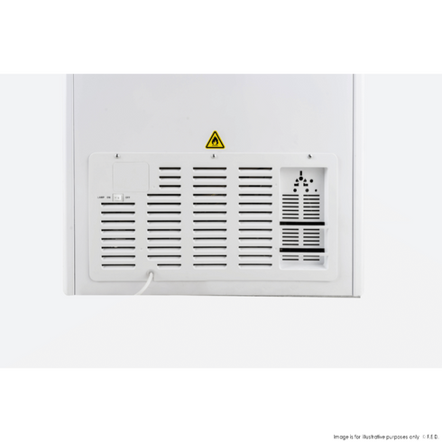 Thermaster 256L Chest Freezer with Flat Glass Sliding Lids - WD256G
