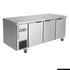 Thermaster Stainless Steel Triple Door Workbench Freezer - TS1800BT-3D