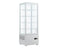 Thermaster Four-Sided White Colourbond Countertop Display Fridge TCBD108L