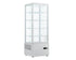 Thermaster Four-Sided White Colourbond Countertop Display Fridge TCBD108L