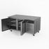 Two Door Commercial Worktop / Under Bench Fridge 800mm Depth - PAX2100TN