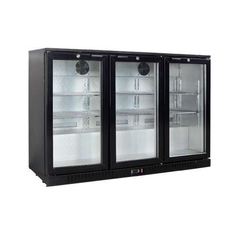 Exquisite Three Swing Doors Backbar Display Fridge - UBC330