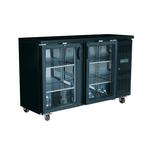 Exquisite Two Swing Doors Backbar Display Fridge - UBC380