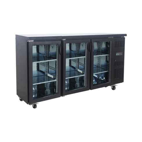 Exquisite Three Swing Doors Backbar Display Fridge - UBC570