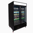Bromic 1266L Upright Display Fridge 2-Door - UC1250GDL-NR