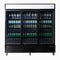 Bromic 1980L Upright Display Fridge 3-Door - UC1980GDL-NR