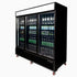 Bromic 1980L Upright Display Fridge 3-Door - UC1980GDL-NR