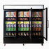 Bromic 1980L Upright Display Freezer 3-Door - UF1980GDL-NR