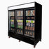 Bromic 1980L Upright Display Freezer 3-Door - UF1980GDL-NR