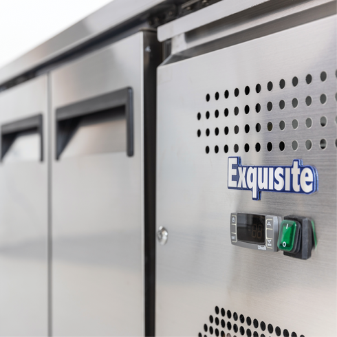 Exquisite Snack Size Under Bench Chiller Solid Doors - SSC400H