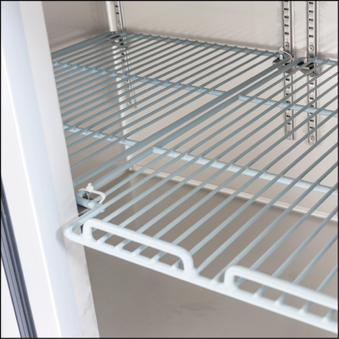 Exquisite Two Glass Door Underbench Fridge - USC260G