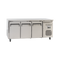 Exquisite Three Solid Doors Underbench Freezer 700mm deep - USF400H