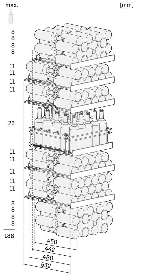 Liebherr Professional Wine Fridge - WFbli 5241