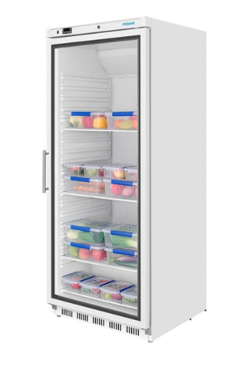 Polar C-Series Upright Display Fridge 600Ltr White -CZ787-A